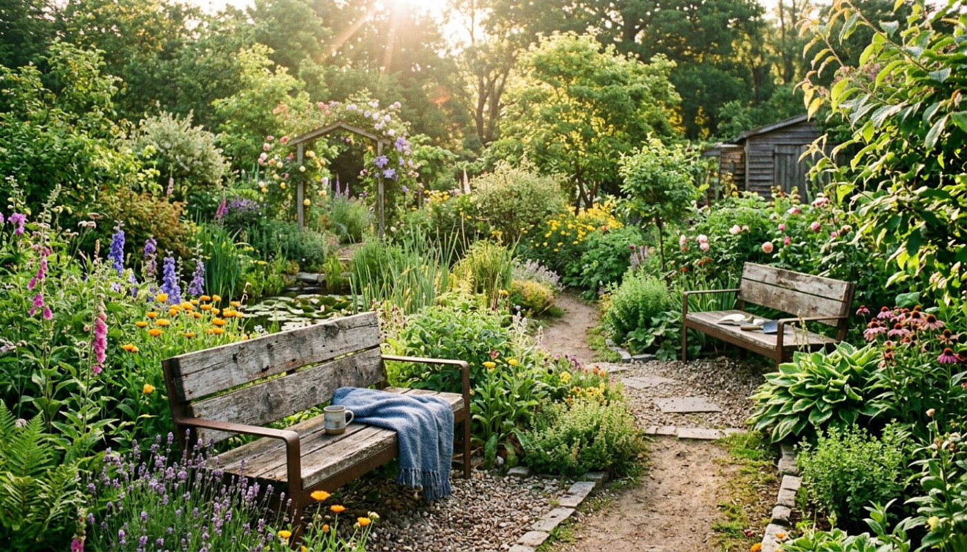 Wie ökologische Gartengestaltung das Wohlbefinden steigert